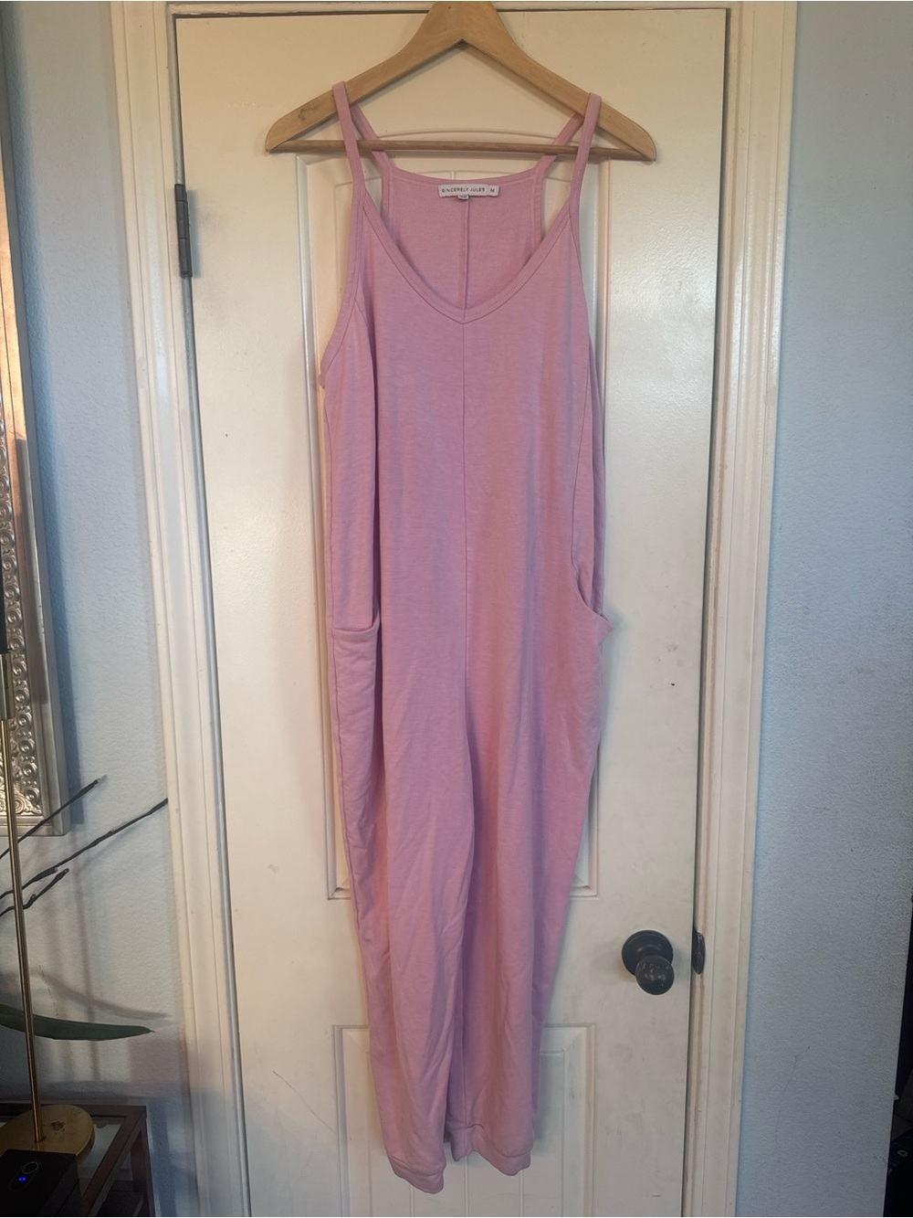 Sincerely Jules Lavender Pink Relaxed Jumpsuit